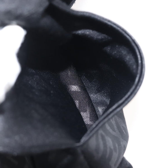 FENDI Zucca Canvas Pants Black Auth 142045