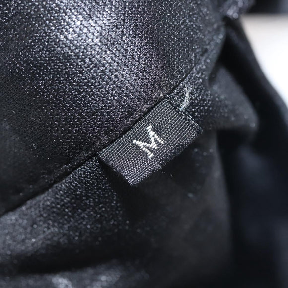 FENDI Zucca Canvas Pants Black Auth 142045