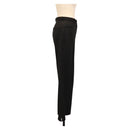 FENDI Zucca Canvas Pants Black Auth 142045-6