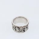 Christian Dior Trotter Ring metal Silver Auth 142048-8