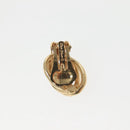 Christian Dior Earring Metal Gold Auth 142049-7