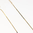 Christian Dior Necklace Metal Gold Tone Auth 142052-6