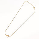 Christian Dior Necklace Metal Gold Tone Auth 142052-8