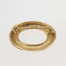 Christian Dior Brooch Metal Gold Auth 142053-3