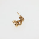 Christian Dior Earring Metal Gold Auth 142054-8