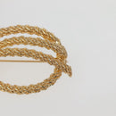 Christian Dior Brooch Metal Gold Auth 142055-3