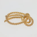 Christian Dior Brooch Metal Gold Auth 142055-5