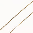 Christian Dior Necklace Metal Gold Tone Auth 142057-12