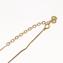 Christian Dior Necklace Metal Gold Tone Auth 142057-14
