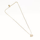 Christian Dior Necklace Metal Gold Tone Auth 142057-2