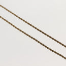 Christian Dior Necklace Metal Gold Tone Auth 142058-12
