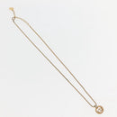 Christian Dior Necklace Metal Gold Tone Auth 142058-2