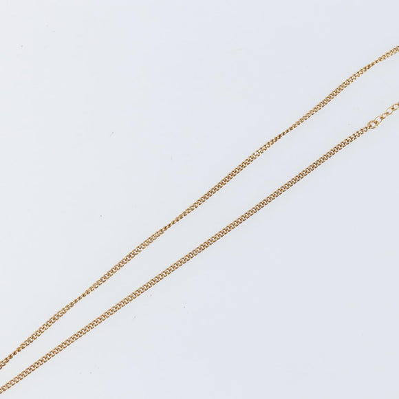 Christian Dior Necklace metal Gold Auth 142059