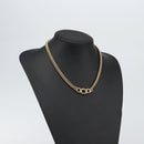 Christian Dior Necklace metal Gold Auth 142061-14