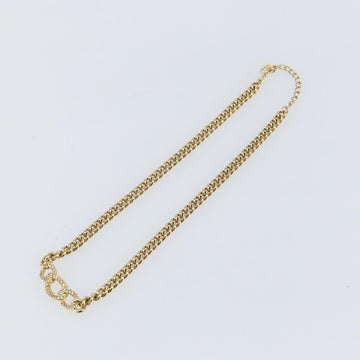 Christian Dior Necklace metal Gold Auth 142061 - 0