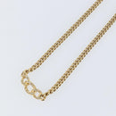 Christian Dior Necklace metal Gold Auth 142061-4