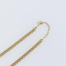 Christian Dior Necklace metal Gold Auth 142061-6