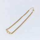 Christian Dior Necklace metal Gold Auth 142061-8