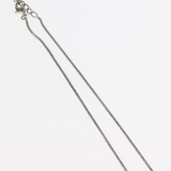 Christian Dior Necklace metal 2Set Silver Gold Auth 142064