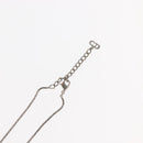 Christian Dior Necklace metal 2Set Silver Gold Auth 142064-18