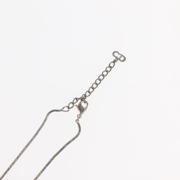 Christian Dior Necklace metal 2Set Silver Gold Auth 142064