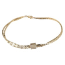 Christian Dior Necklace metal 2Set Silver Gold Auth 142064-2