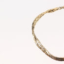 Christian Dior Necklace metal 2Set Silver Gold Auth 142064-3