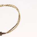 Christian Dior Necklace metal 2Set Silver Gold Auth 142064-4