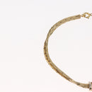 Christian Dior Necklace metal 2Set Silver Gold Auth 142064-6