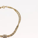 Christian Dior Necklace metal 2Set Silver Gold Auth 142064-7