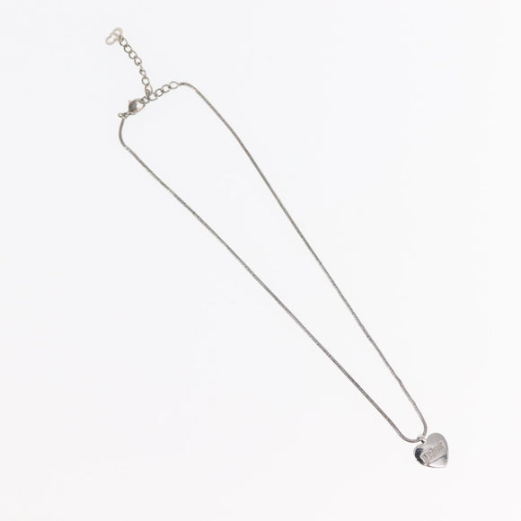 Christian Dior Necklace metal 2Set Silver Gold Auth 142064