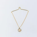 Christian Dior Necktie Chain metal Gold Auth 142066-2