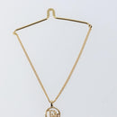 Christian Dior Necktie Chain metal Gold Auth 142066-4