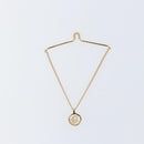 Christian Dior Necktie Chain metal Gold Auth 142066-6