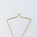 Christian Dior Necktie Chain metal Gold Auth 142066-7