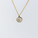 Christian Dior Necktie Chain metal Gold Auth 142066-9