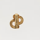 Christian Dior Earring Metal Gold Auth 142068-3