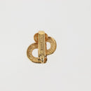Christian Dior Earring Metal Gold Auth 142068-7