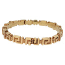 Gianni Versace Bangle Metal Gold Auth 142070-4