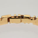 Gianni Versace Bangle Metal Gold Auth 142070-8