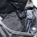 PRADA Chain Shoulder Bag Nylon Black Gold Auth 142072-20