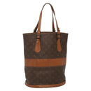 LOUIS VUITTON Monogram Bucket GM Shoulder Bag USA limited T42236 LV Auth 142076-1
