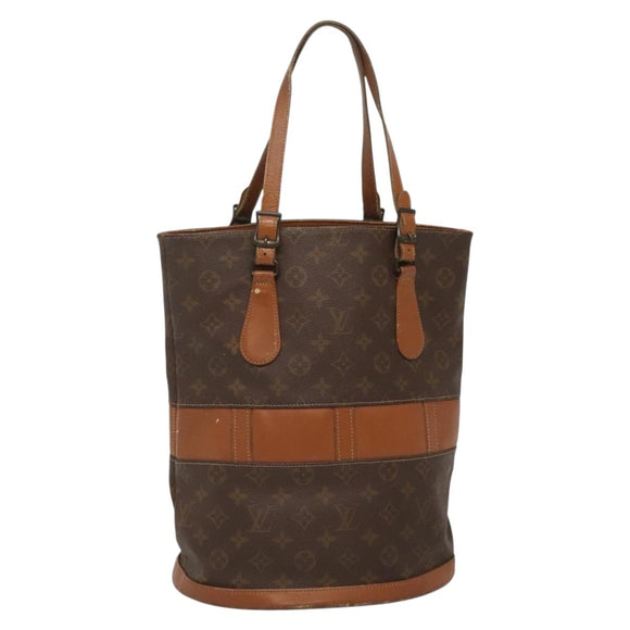 LOUIS VUITTON Monogram Bucket GM Shoulder Bag USA limited T42236 LV Auth 142076