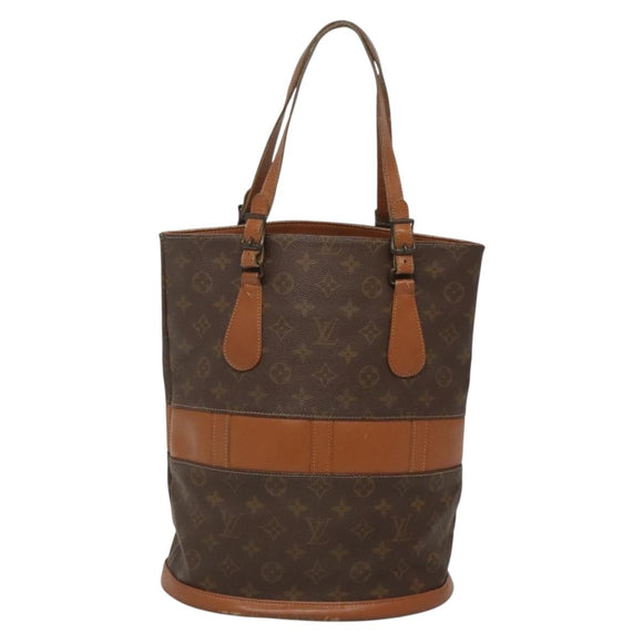 LOUIS VUITTON Monogram Bucket GM Shoulder Bag USA limited T42236 LV Auth 142076