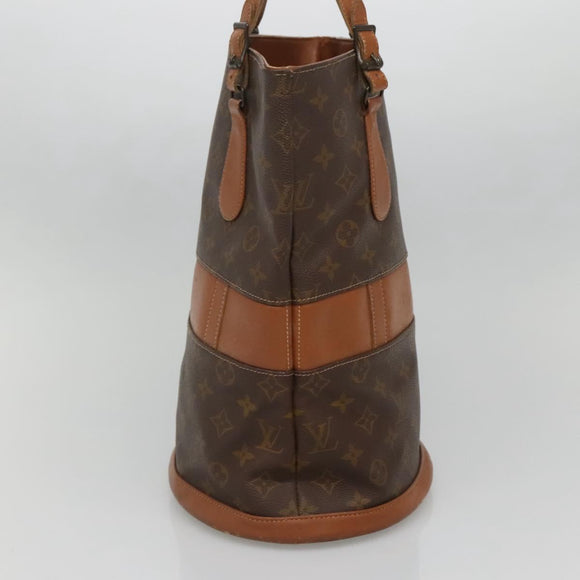 LOUIS VUITTON Monogram Bucket GM Shoulder Bag USA limited T42236 LV Auth 142076