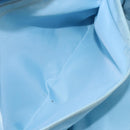 CHANEL New Travel Line Tote Bag Nylon Light Blue Silver CC Auth 142077-22