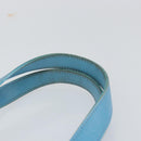 CHANEL New Travel Line Tote Bag Nylon Light Blue Silver CC Auth 142077-14