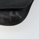 Coach Shoulder Bag Leather Black Gold Auth 142078-10