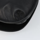 Coach Shoulder Bag Leather Black Gold Auth 142078-13