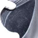 Coach Shoulder Bag Leather Black Gold Auth 142078-16